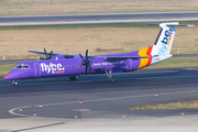 Flybe Bombardier DHC-8-402Q (G-PRPG) at  Dusseldorf - International, Germany