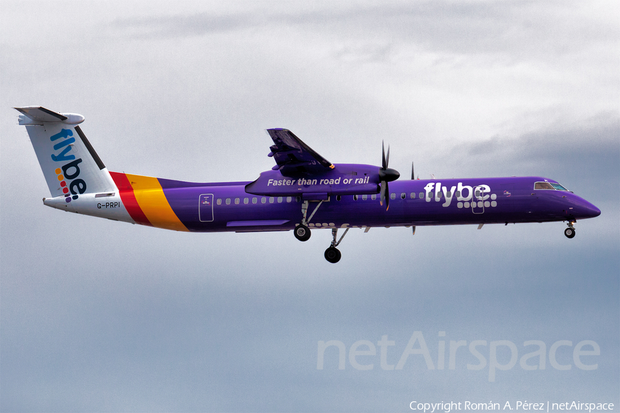 Flybe Bombardier DHC-8-402Q (G-PRPI) | Photo 454150