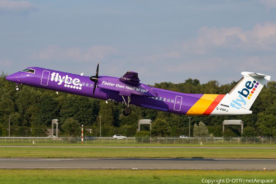 Flybe Bombardier DHC-8-402Q (G-PRPJ) | Photo 180197