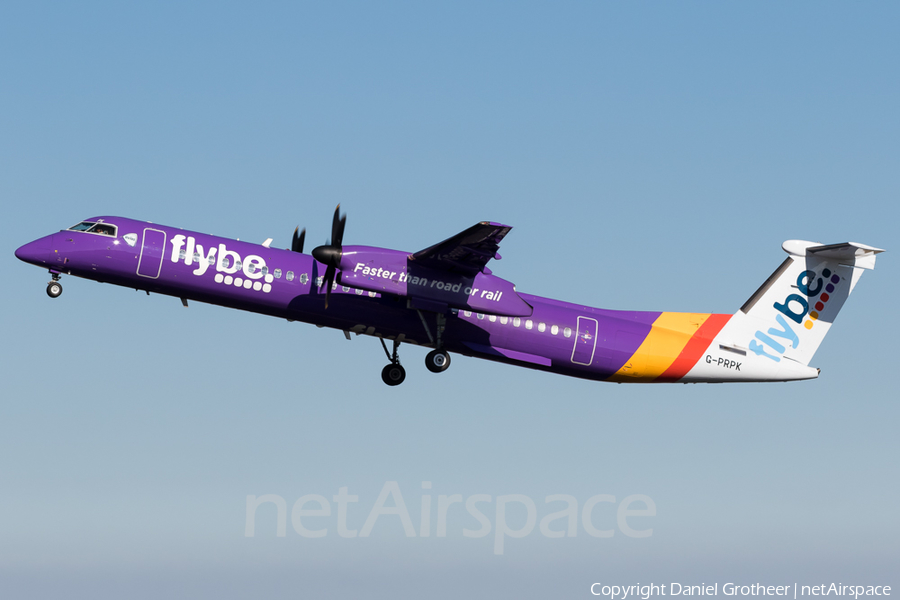 Flybe Bombardier DHC-8-402Q (G-PRPK) | Photo 255916