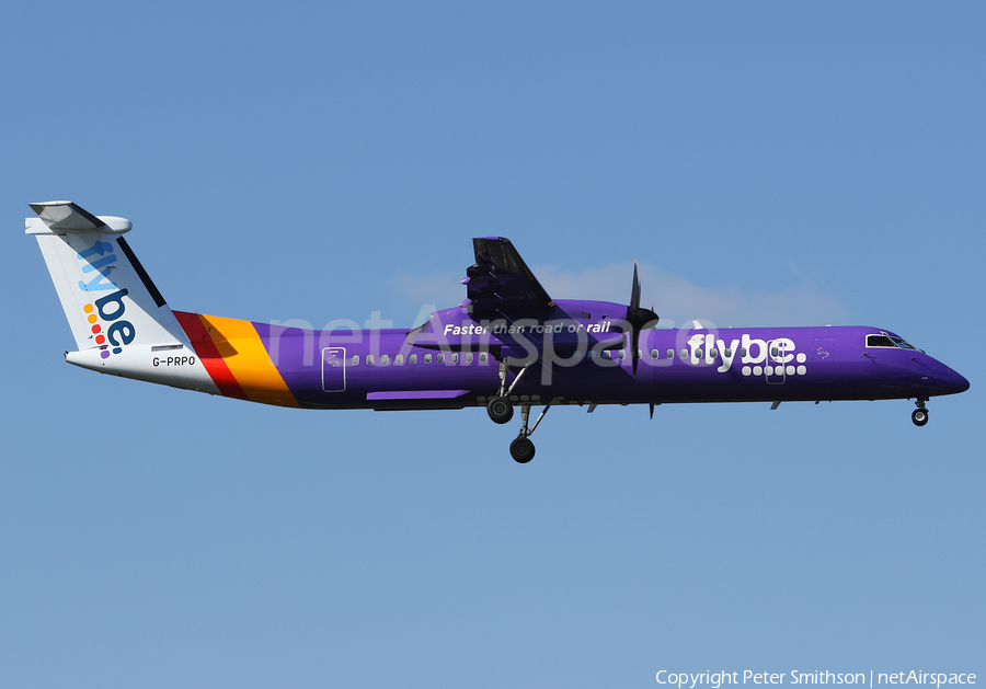 Flybe Bombardier DHC-8-402Q (G-PRPO) | Photo 311432
