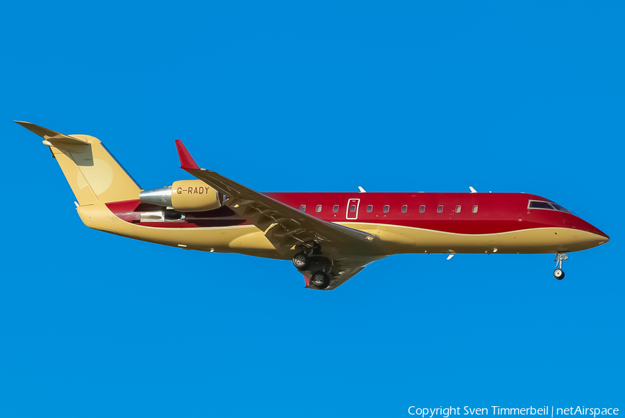 TAG Aviation UK Bombardier CL-600-2B19 Challenger 850 (G-RADY) | Photo 131317