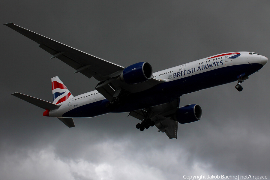 British Airways Boeing 777-236(ER) (G-RAES) | Photo 183703