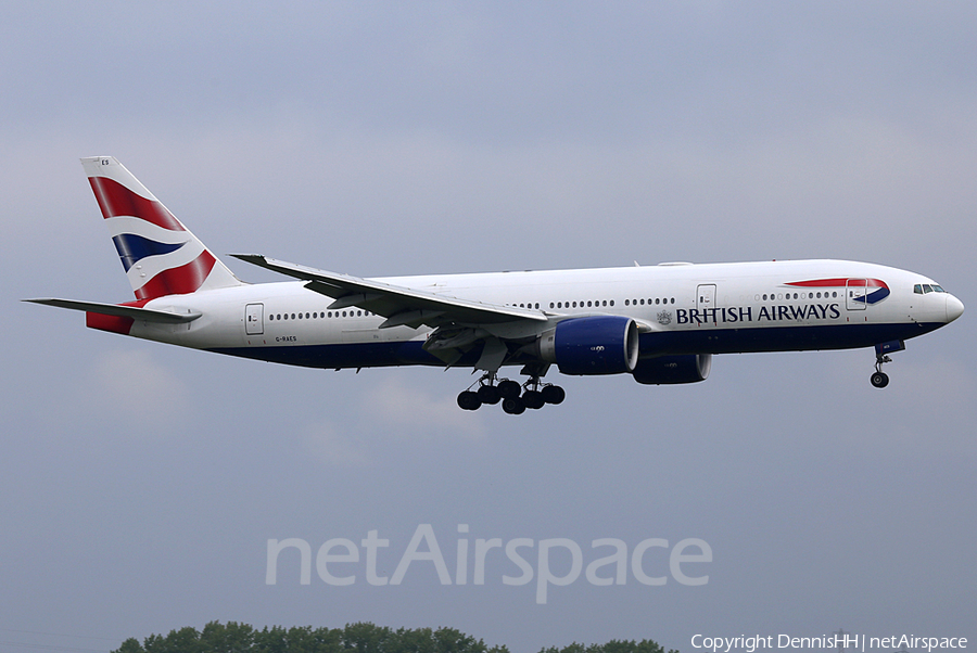 British Airways Boeing 777-236(ER) (G-RAES) | Photo 396115