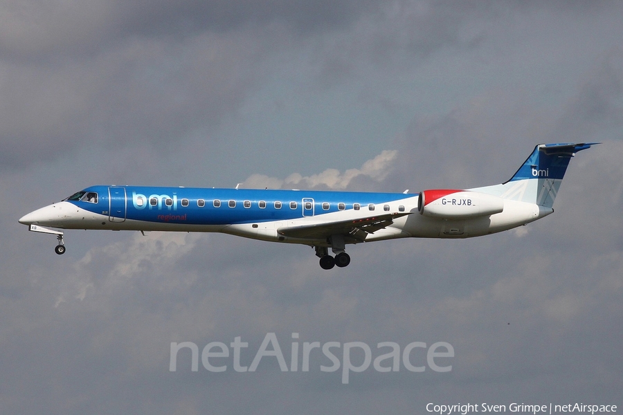 bmi Regional Embraer ERJ-145EP (G-RJXB) | Photo 80533