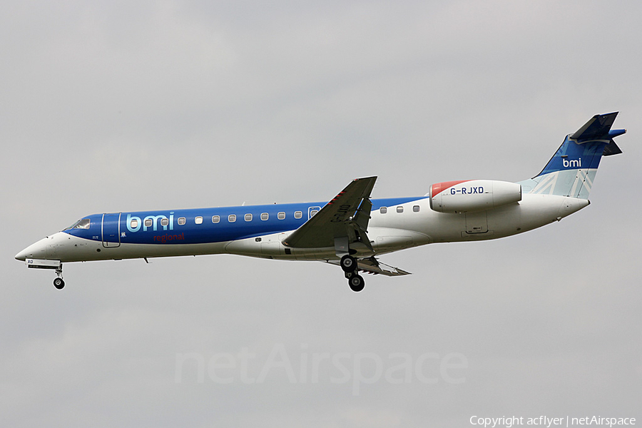 bmi Regional Embraer ERJ-145EP (G-RJXD) | Photo 387840