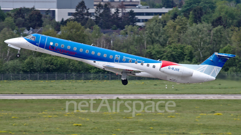 Loganair Embraer ERJ-145EP (G-RJXE) at  Dusseldorf - International, Germany