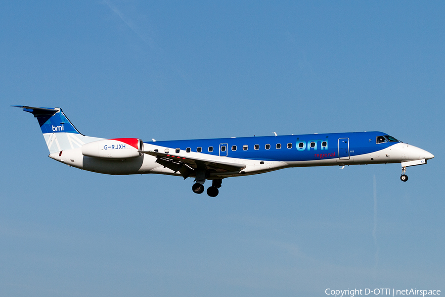 bmi Regional Embraer ERJ-145EP (G-RJXH) | Photo 199709