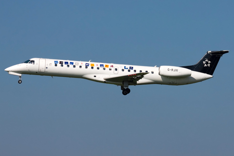 bmi Regional Embraer ERJ-145EP (G-RJXI) at  Brussels - International, Belgium
