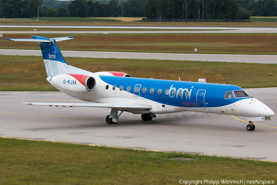 bmi Regional Embraer ERJ-135ER (G-RJXK) | Photo 195060