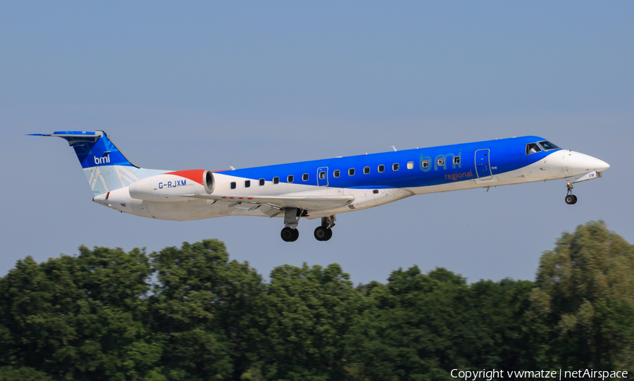 bmi Regional Embraer ERJ-145MP (G-RJXM) | Photo 245156