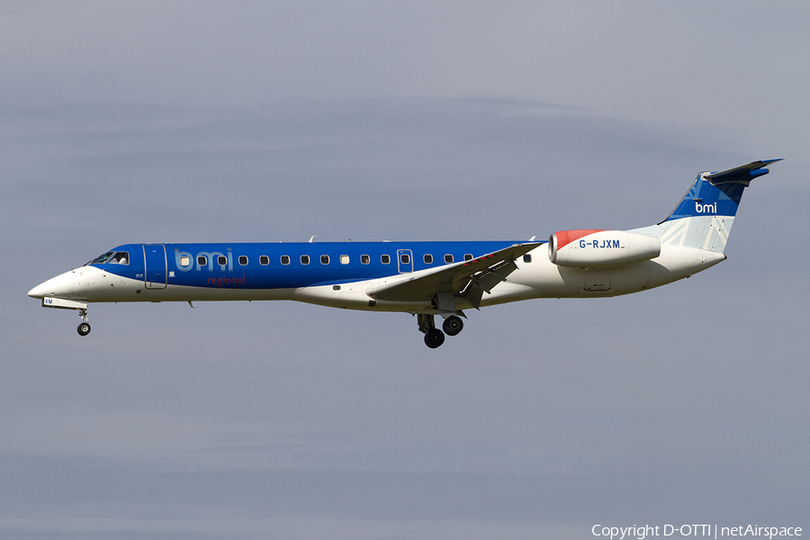 bmi Regional Embraer ERJ-145MP (G-RJXM) | Photo 389514