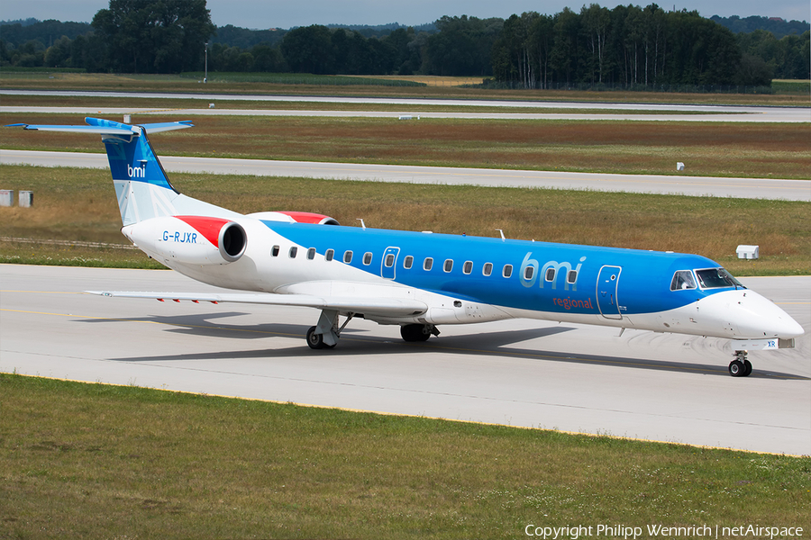 bmi Regional Embraer ERJ-145EP (G-RJXR) | Photo 195076