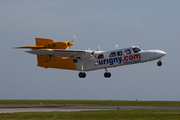 Aurigny Air Services Britten-Norman BN-2A Mk.III Trislander (G-RLON) at  Alderney, Alderney