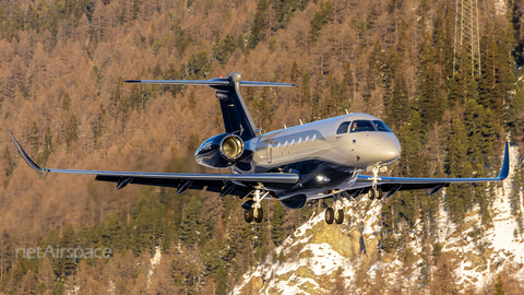 (Private) Embraer EMB-550 Praetor 600 (G-RORE) at  Samedan - St. Moritz, Switzerland