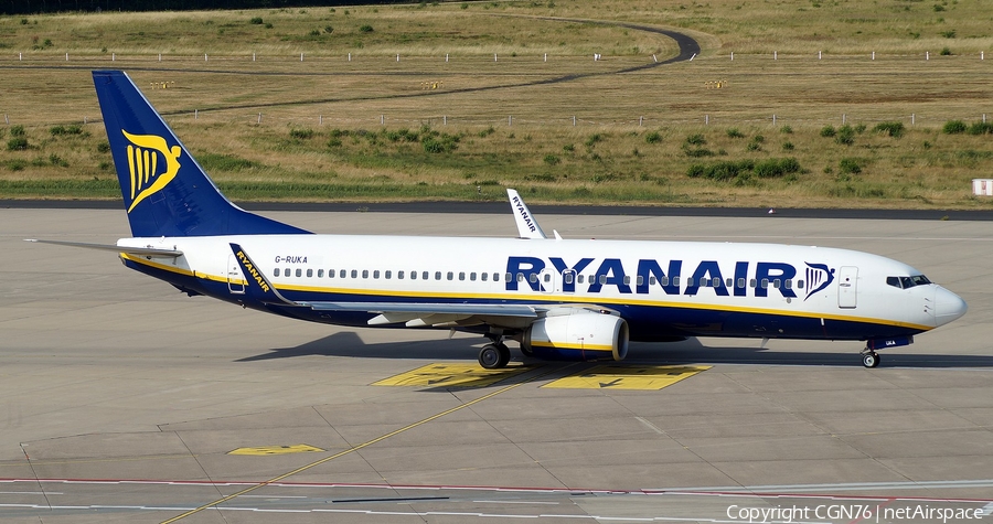 Ryanair UK Boeing 737-8AS (G-RUKA) | Photo 334688