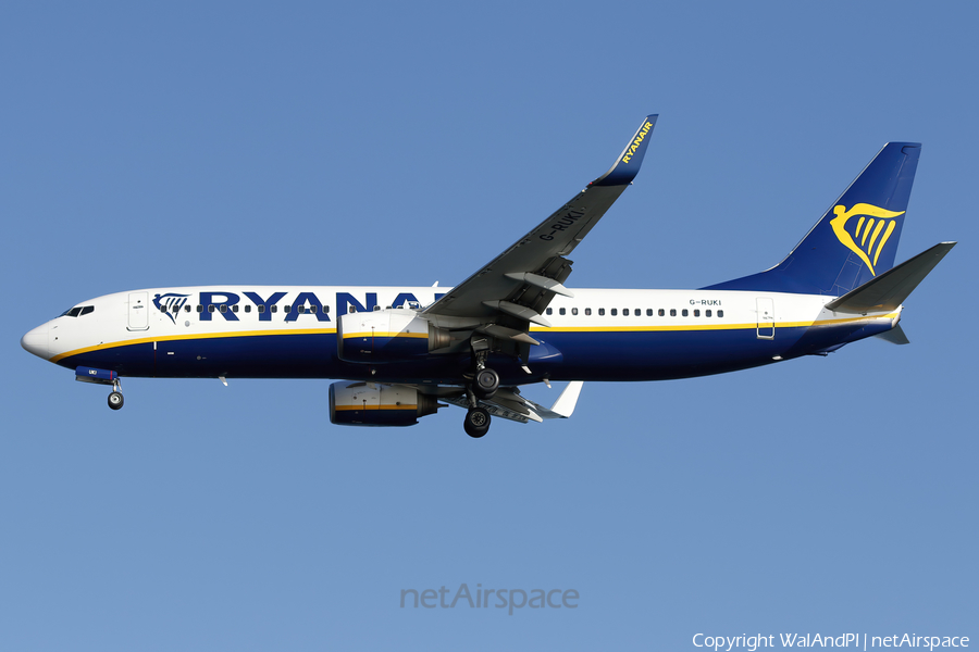 Ryanair UK Boeing 737-8AS (G-RUKI) | Photo 576446