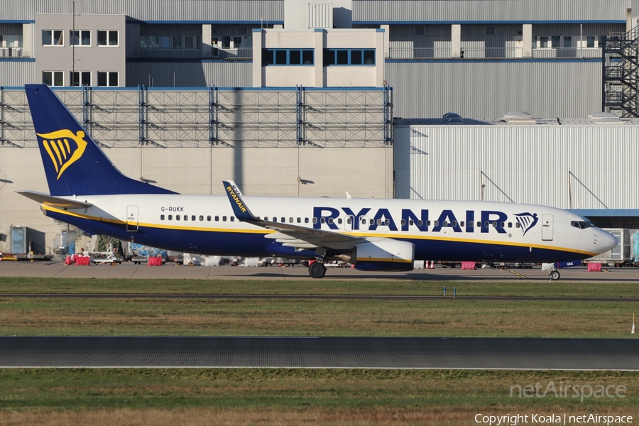 Ryanair UK Boeing 737-8AS (G-RUKK) | Photo 561298