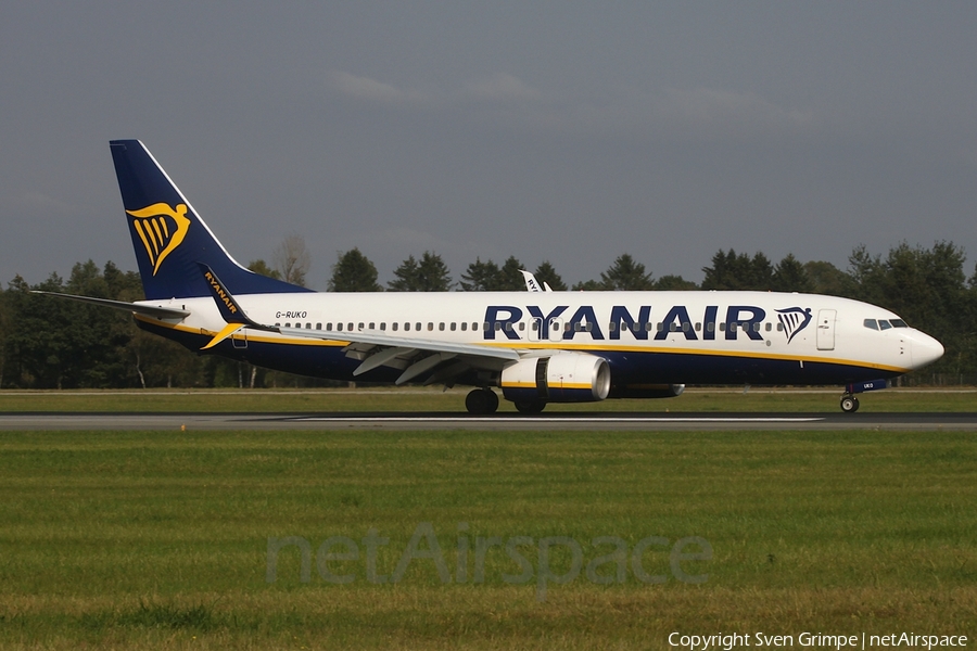 Ryanair UK Boeing 737-8AS (G-RUKO) | Photo 641732