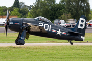 The Fighter Collection Grumman F8F-2P Bearcat (G-RUMM) at  Farnborough, United Kingdom