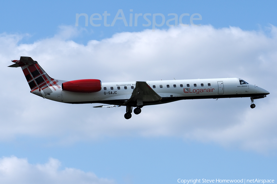 Loganair Embraer ERJ-145EP (G-SAJC) | Photo 586122