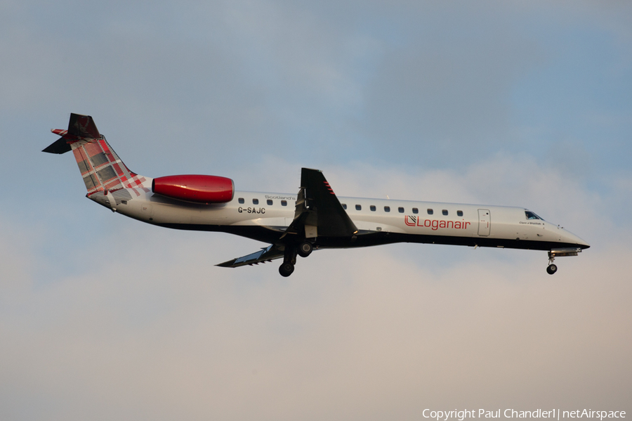 Loganair Embraer ERJ-145EP (G-SAJC) | Photo 465904
