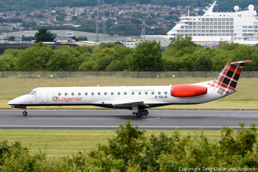 Loganair Embraer ERJ-145EP (G-SAJD) | Photo 517929