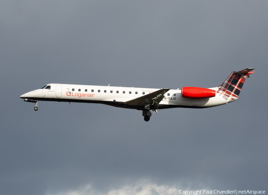 Loganair Embraer ERJ-145EP (G-SAJD) | Photo 501713