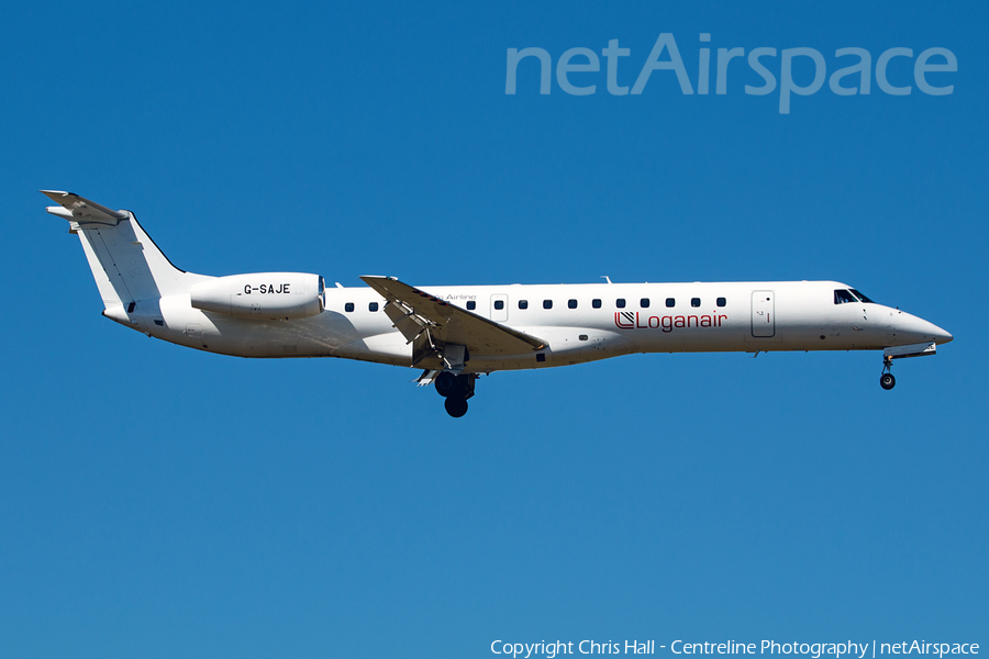 Loganair Embraer ERJ-145EP (G-SAJE) | Photo 521250