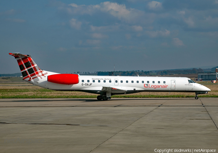 Loganair Embraer ERJ-145EP (G-SAJF) | Photo 500508