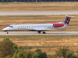 Loganair Embraer ERJ-145EP (G-SAJF) at  Leipzig/Halle - Schkeuditz, Germany