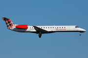 Loganair Embraer ERJ-145EP (G-SAJF) at  London - Heathrow, United Kingdom