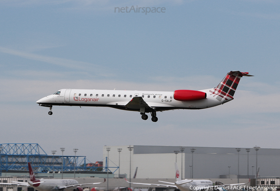 Loganair Embraer ERJ-145EP (G-SAJF) | Photo 356821