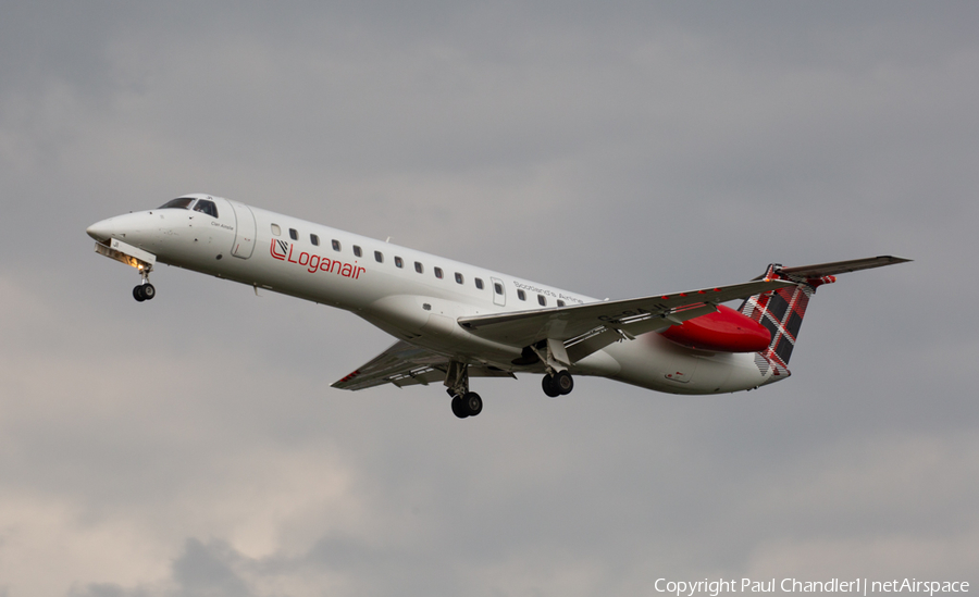 Loganair Embraer ERJ-145EP (G-SAJI) | Photo 460217