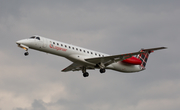 Loganair Embraer ERJ-145EP (G-SAJI) at  London - Heathrow, United Kingdom