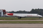 Loganair Embraer ERJ-145EP (G-SAJJ) at  Manchester - International (Ringway), United Kingdom