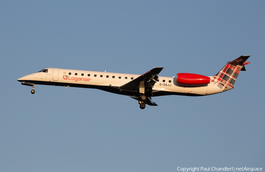 Loganair Embraer ERJ-145EP (G-SAJJ) | Photo 469471