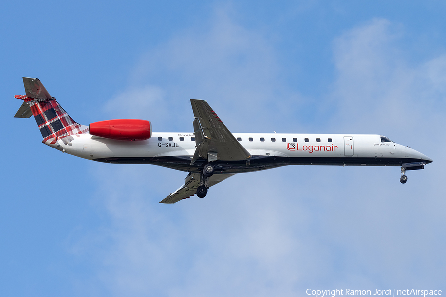 Loganair Embraer ERJ-145EP (G-SAJL) | Photo 347867