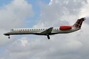 Loganair Embraer ERJ-145EP (G-SAJN) at  London - Heathrow, United Kingdom