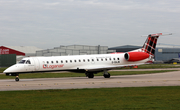 Loganair Embraer ERJ-145EP (G-SAJN) at  Manchester - International (Ringway), United Kingdom