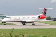 Loganair Embraer ERJ-145EP (G-SAJN) at  Manchester - International (Ringway), United Kingdom