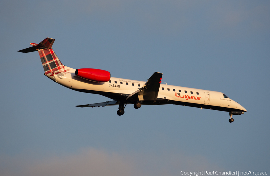 Loganair Embraer ERJ-145EP (G-SAJN) | Photo 465906