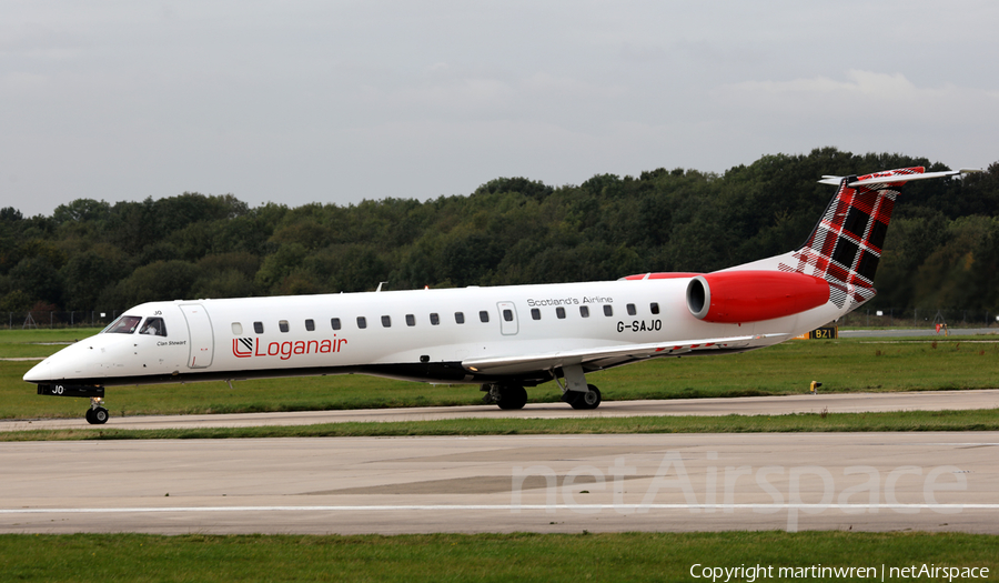 Loganair Embraer ERJ-145MP (G-SAJO) | Photo 350159