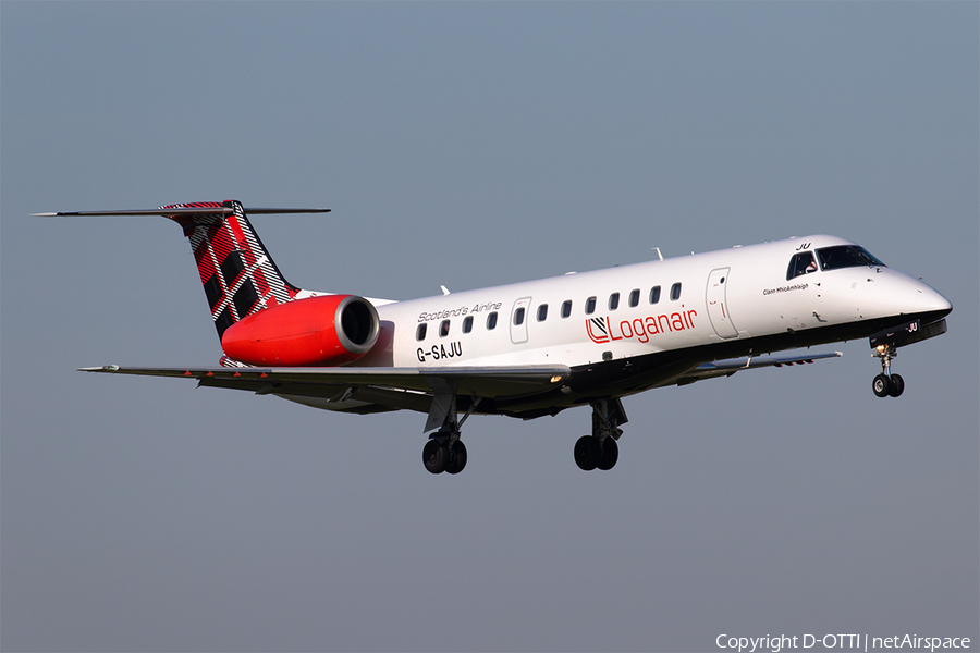 Loganair Embraer ERJ-135ER (G-SAJU) | Photo 323574