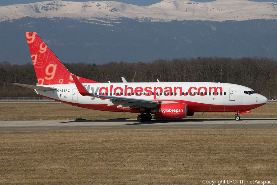 Flyglobespan Boeing 737-7Q8 (G-SEFC) | Photo 272194