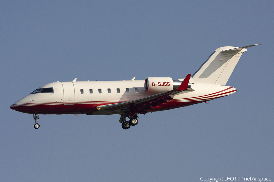 TAG Aviation UK Bombardier CL-600-2B16 Challenger 604 (G-SJSS) | Photo 278356