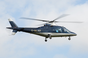 Excel Helicopter Charters Agusta A109C (G-SLAR) at  Cheltenham Race Course, United Kingdom