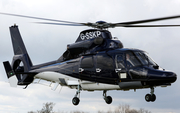 Starspeed Helicopter Charter Eurocopter AS365N3+ Dauphin 2 (G-SSKP) at  Cheltenham Race Course, United Kingdom