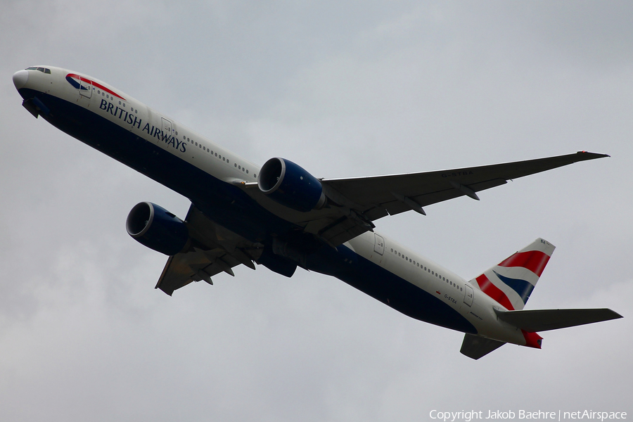 British Airways Boeing 777-336(ER) (G-STBA) | Photo 183767