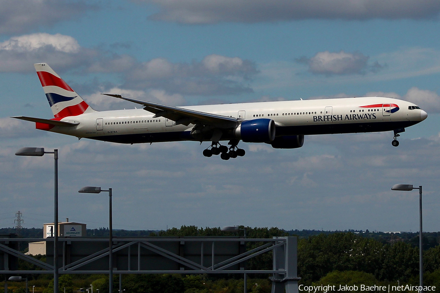 British Airways Boeing 777-336(ER) (G-STBA) | Photo 185584